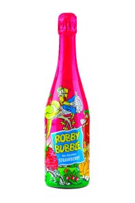 Robby Bubble jahoda, lahev 0,75l