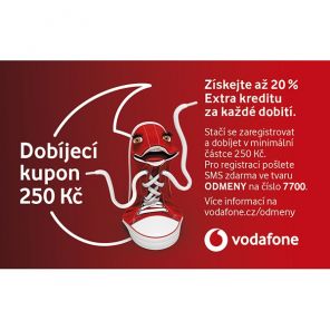 Telefonní kupón Vodafone