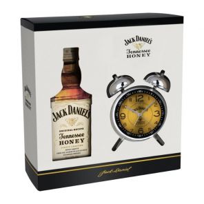 Jack Daniel´s Honey + budík, lahev 0,7l