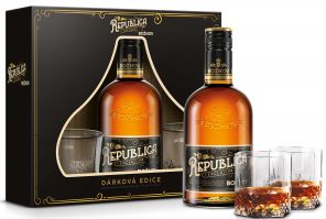 Rum Republica 0.5l 38%! Stock+2sklo