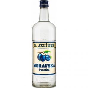 Jelínek Slivovice moravská bílá 1l 38%