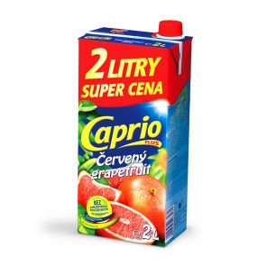 Caprio Plus Červený grapefruit 2l