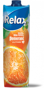 Relax Pomeranč 100%, tetrapack 1l