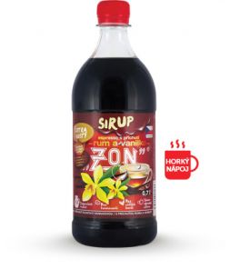 ZON Espresso (rum a vanilka) Sirup Extra 0,7l