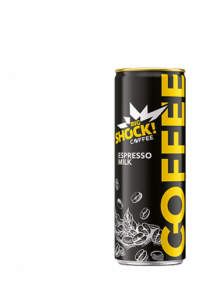 KAVA SHOCK 250ml Coffee Espreso*12*